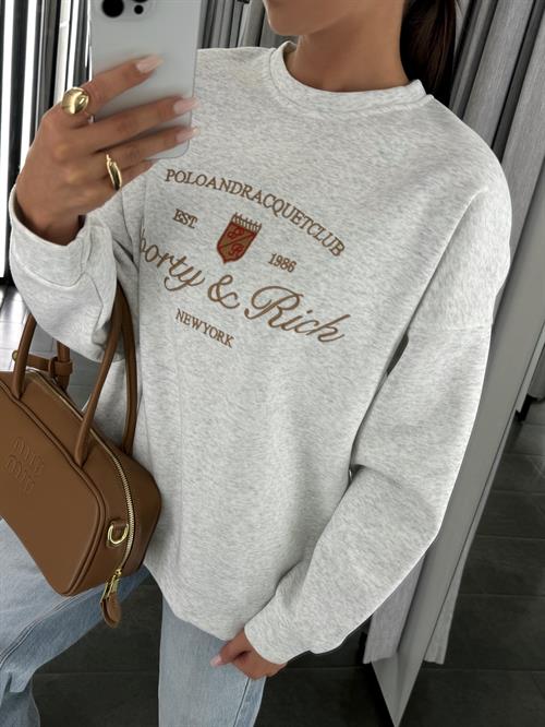 Свитшот«Sporty&Rich»  9386