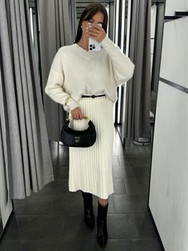 {{photo.Alt || photo.Description || 'Юбка миди гофре с ремнём в комплекте 359'}}