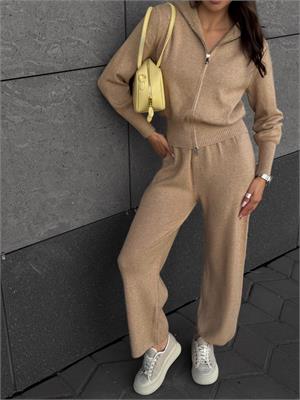 {{photo.Alt || photo.Description || 'Костюм из трикотажа с шерстью: джемпер на молнии+брюки-палаццо 1301'}}