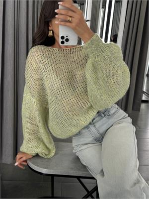 {{photo.Alt || photo.Description || 'Джемпер-сетка с объемными рукавами PREMIUM 2538'}}