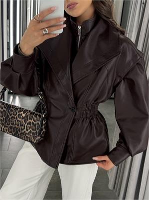 {{photo.Alt || photo.Description || 'Куртка из экокожи приталенная акцентная 2527'}}