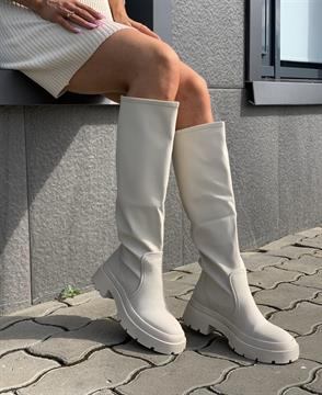 {{photo.Alt || photo.Description || 'Сапоги из матовой экокожи K425'}}